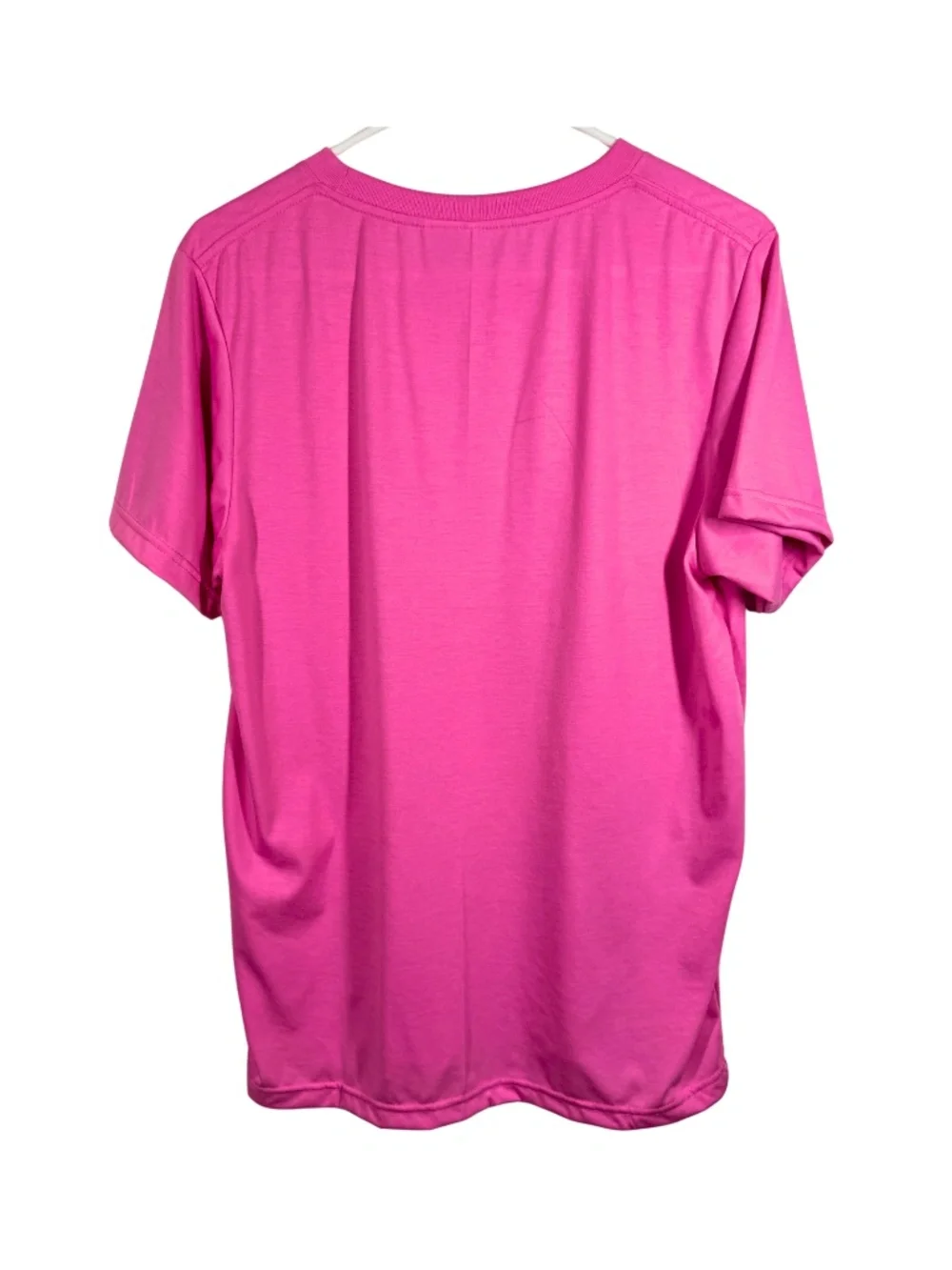 Pink Halloween Pumpkin Bow Graphic Tee - M